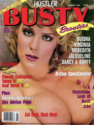 Hustler's Busty Beauties - August 1989