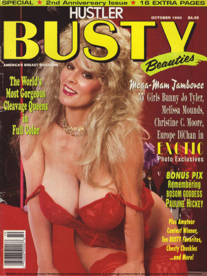 Hustler's Busty Beauties - October 1990