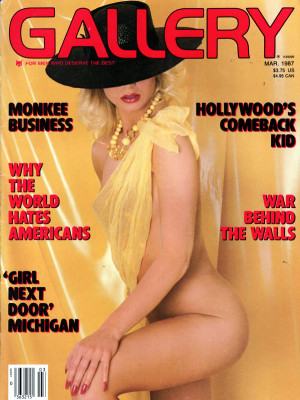 Gallery Magazine - March 1987