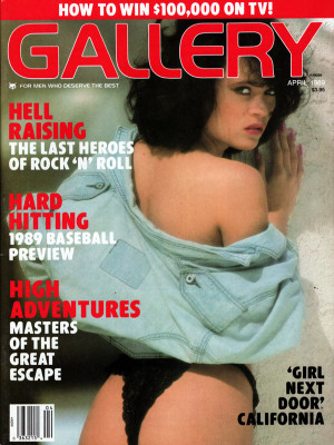 Gallery Magazine - April 1989