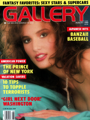 Gallery Magazine - August 1989