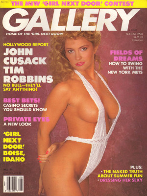 Gallery Magazine - August 1990