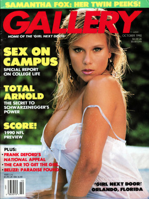 Gallery Magazine - October 1990