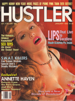 Hustler - January 1990