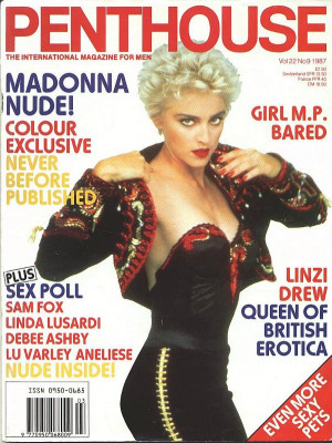 Penthouse Magazine - Madonna, Vol.22, No.9, 1987