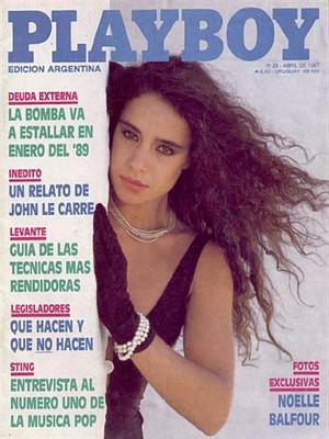 Playboy Argentina - April 1987