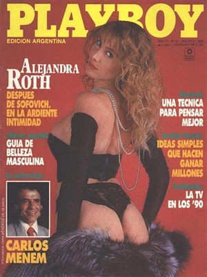 Playboy Argentina - Aug 1989