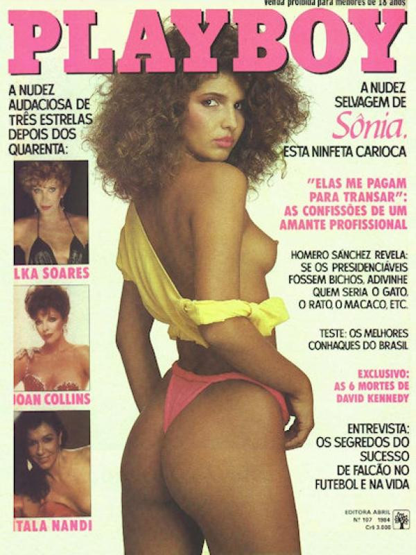 Cover: Sônia, Ilka Soares, Joan Collins, Itala Nandi. 