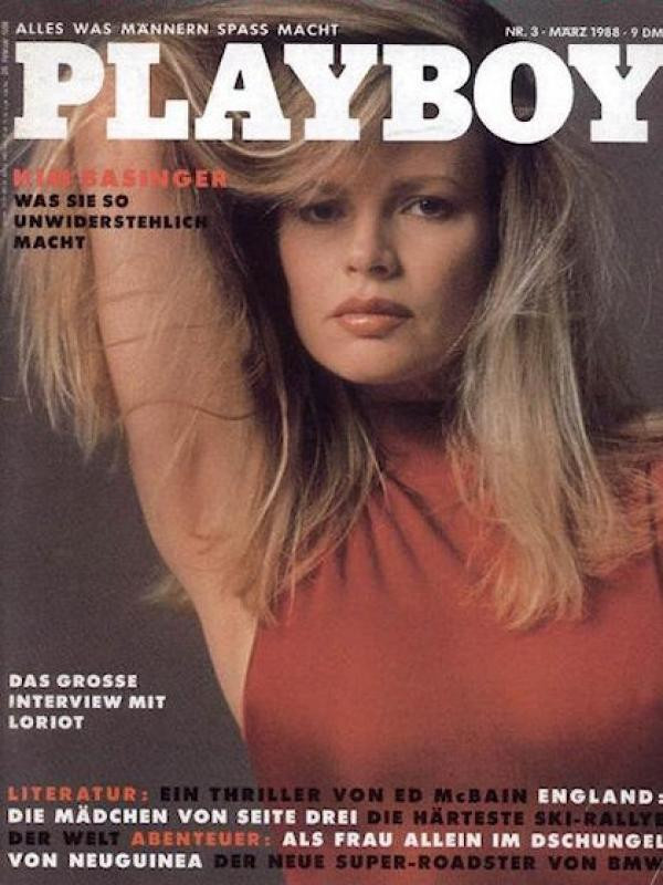 Cover: Kim Basinger. 