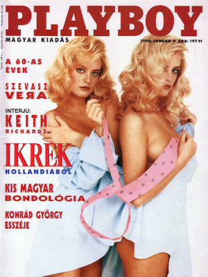 Playboy Hungary - January 1990