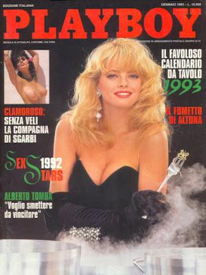 Playboy Italy - January 1993