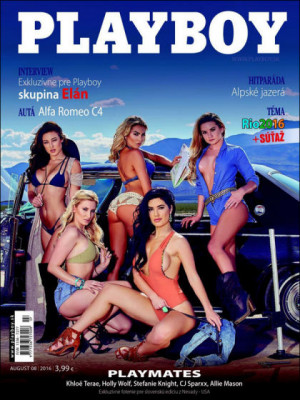Playboy Slovakia - Aug 2016
